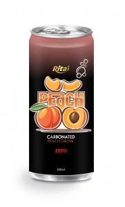 250ml carbonated peach drink